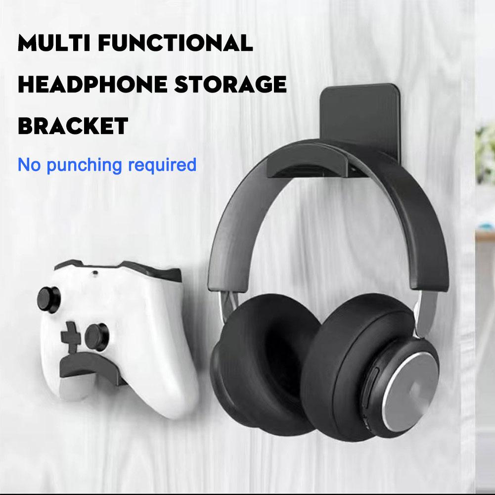 حامل سماعات رأس بلاستيكي عالمي - مراجعة Headphone Stand Desk وسعره