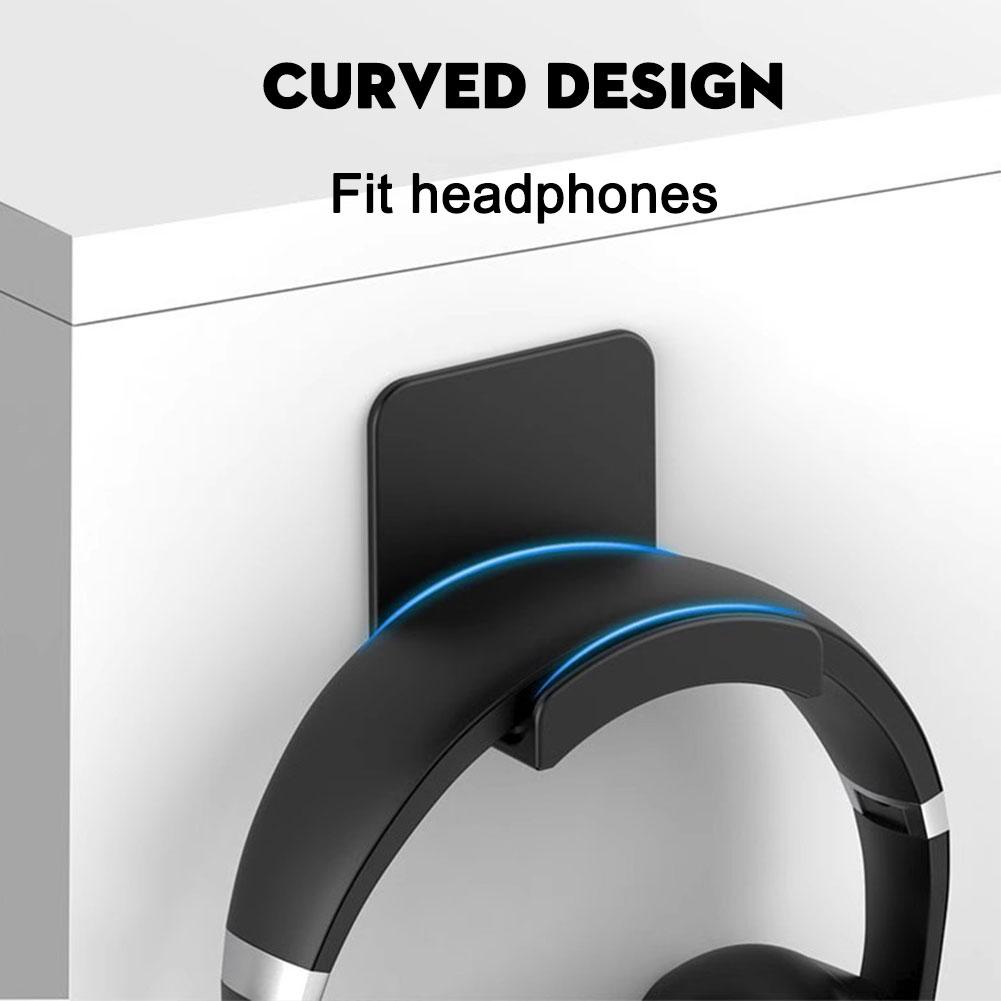 حامل سماعات رأس بلاستيكي عالمي - مراجعة Headphone Stand Desk وسعره