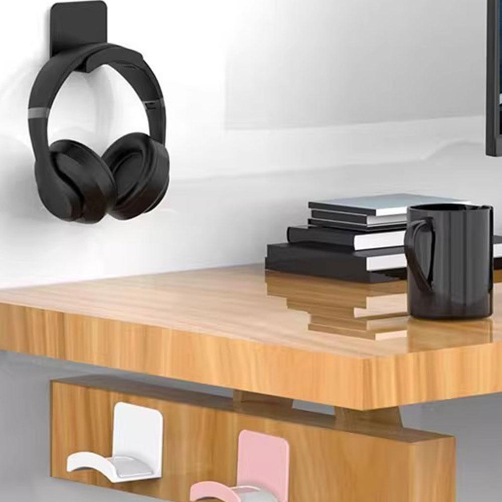 حامل سماعات رأس بلاستيكي عالمي - مراجعة Headphone Stand Desk وسعره