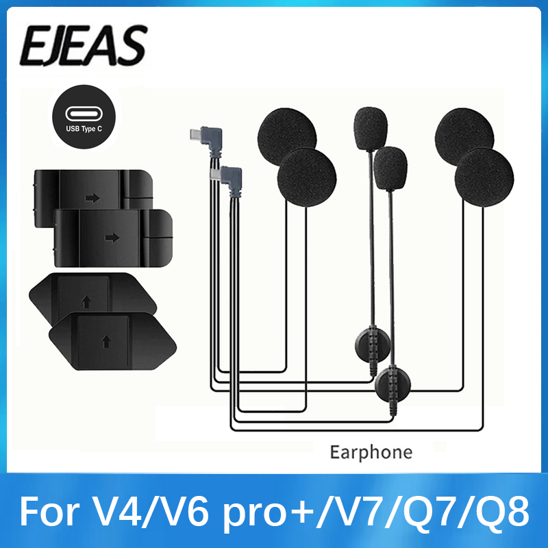 سماعة أذن أصلية لـ EJEAS V4PLU - مراجعة Usb C Earphone وسعره