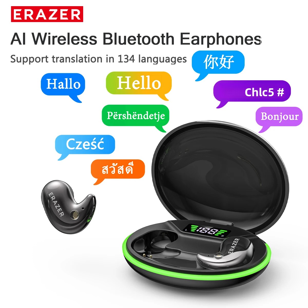 سماعات أذن بلوتوث EARZER XF58  - مراجعة Wired Earphone Mic وسعره