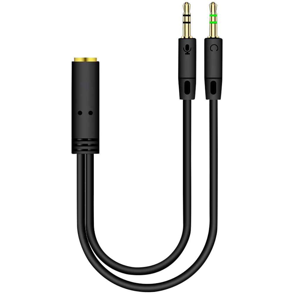 3.5 مللي متر جاك 2 ذكر إلى 1 أ - مراجعة Audio Splitter Y وسعره