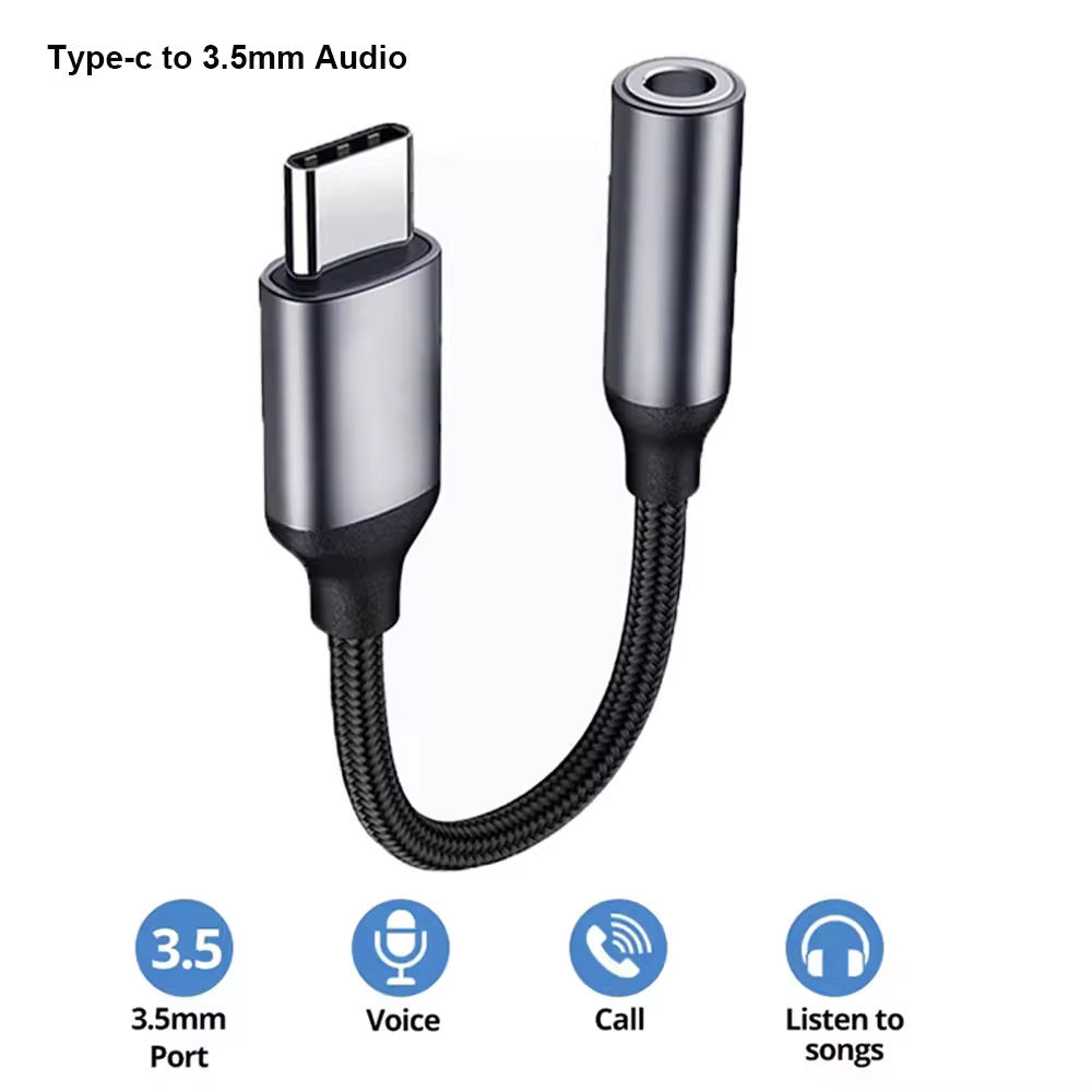 محول صوت USB C 3.5 مم، كابل صو - مراجعة Audiophile Headphone Wired وسعره