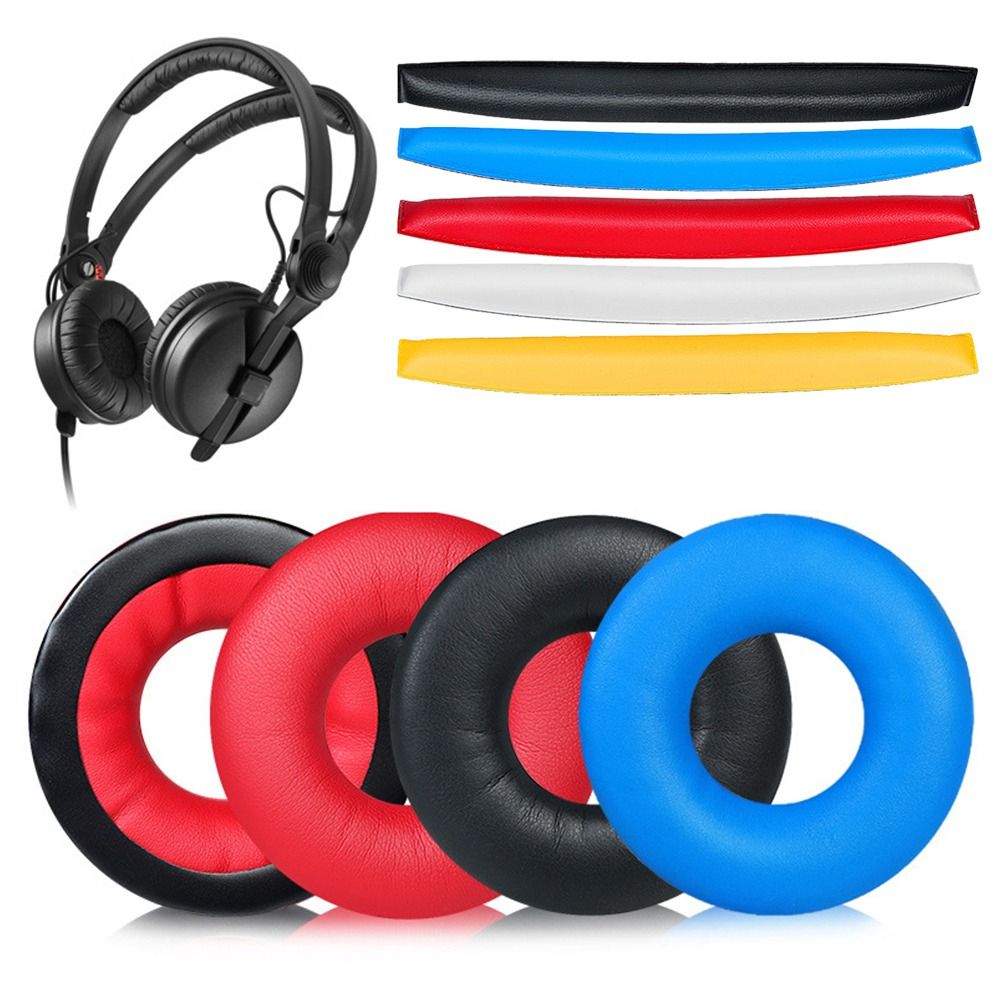 وسائد أذن من الفوم ووسادة رأس  - مراجعة Sennheiser Headphone Hd 25 وسعره